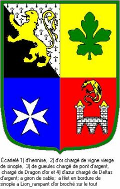 My personal coat-of-arms with blason